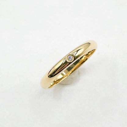 Cartier Wedding Band Diamond Yellow Gold Ring — view 2