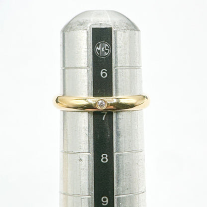 Cartier Wedding Band Diamond Yellow Gold Ring — view 5