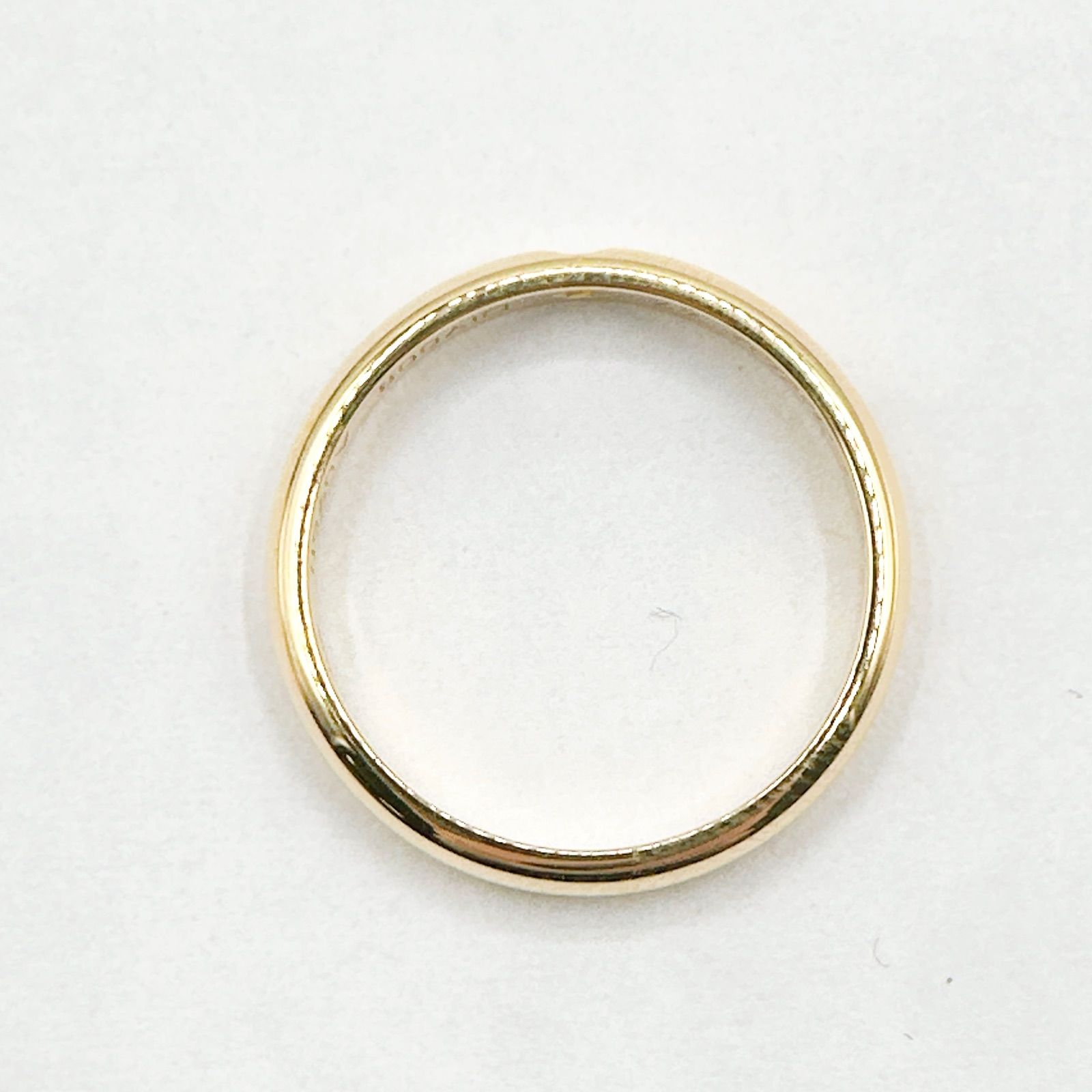 Cartier Wedding Band Diamond Yellow Gold Ring — view 4