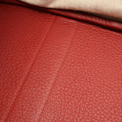 Hermes Tote Garden Party PM Rouge Garance Leather — view 7