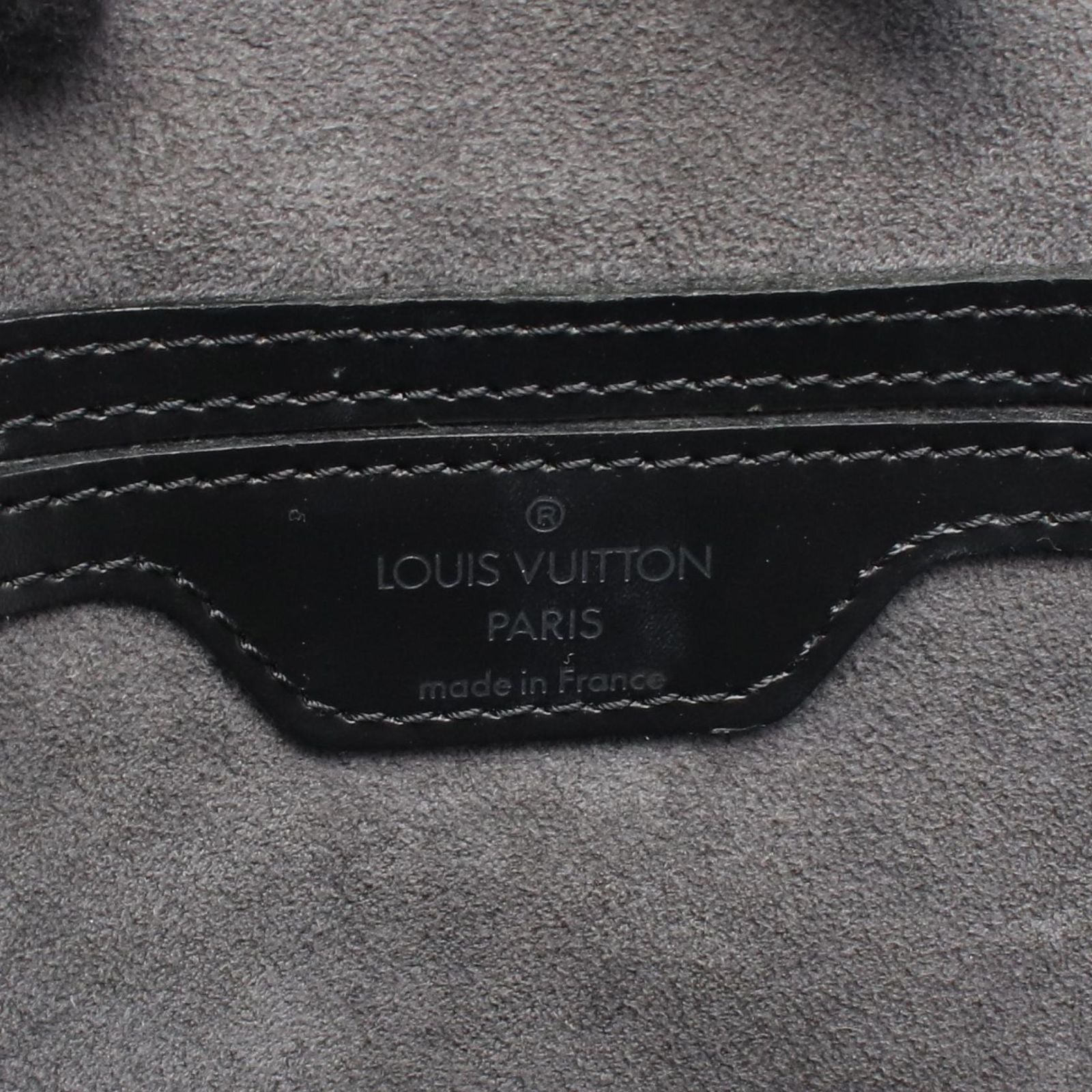 Louis Vuitton Backpack Gobelins Noir Leather — view 4