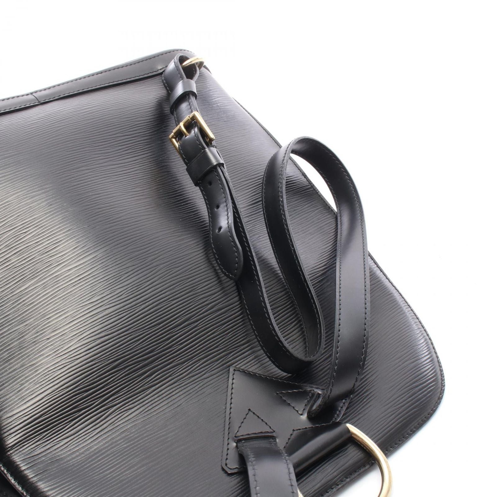 Louis Vuitton Backpack Gobelins Noir Leather — view 8