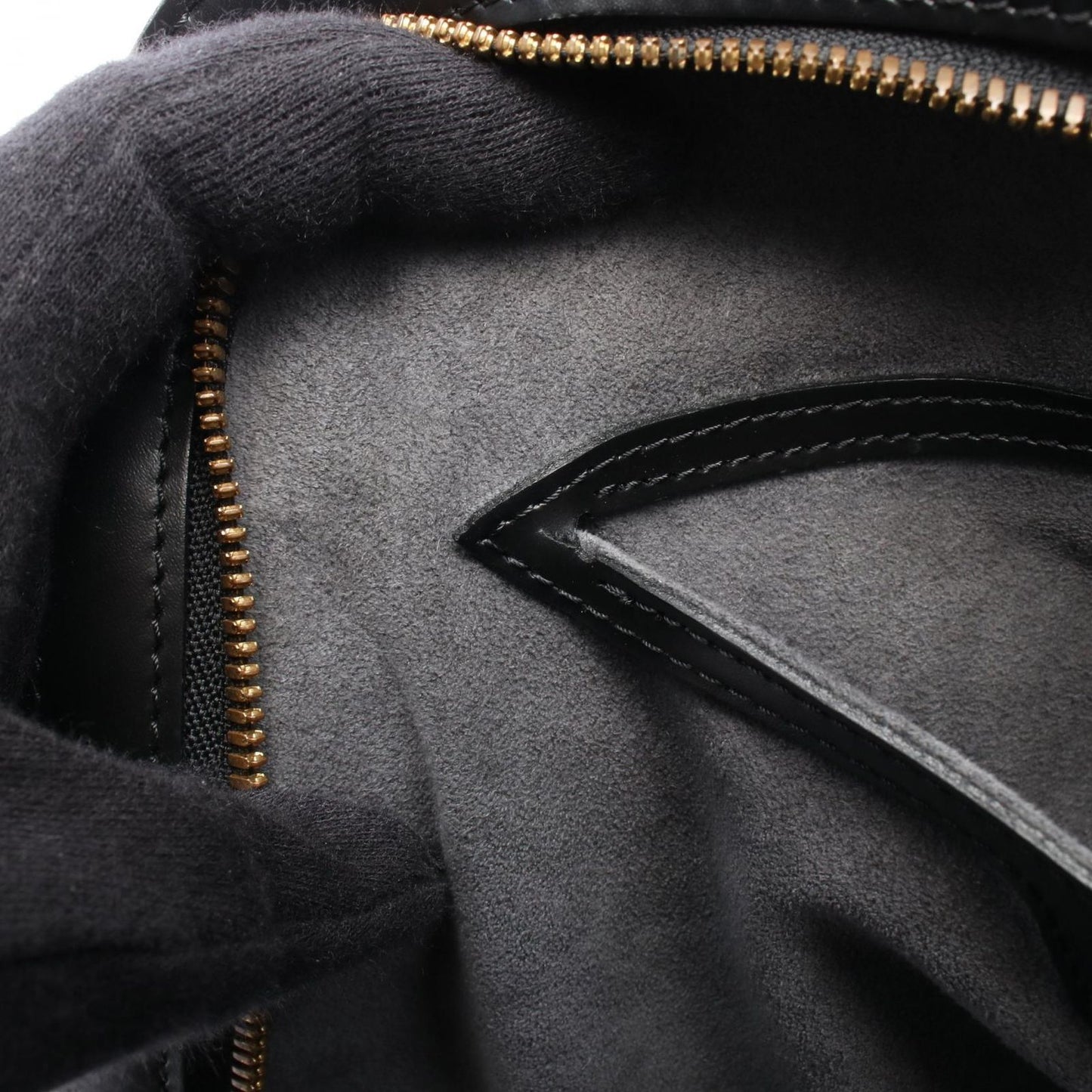 Louis Vuitton Backpack Gobelins Noir Leather — view 6