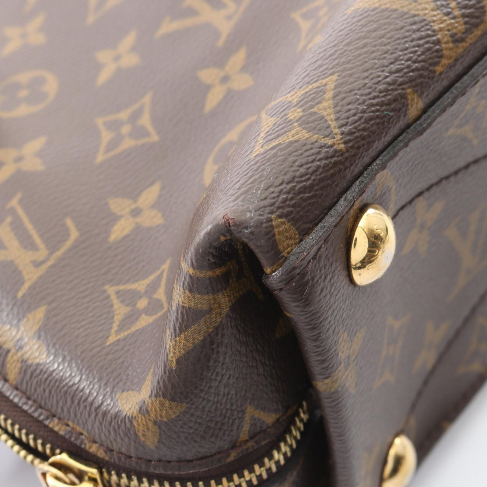 Louis Vuitton Tote Voltaire Canvas Leather — view 6