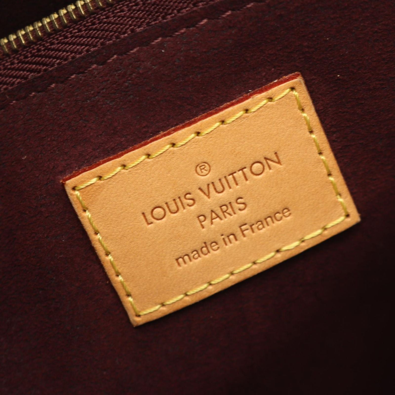 Louis Vuitton Tote Voltaire Canvas Leather — view 4