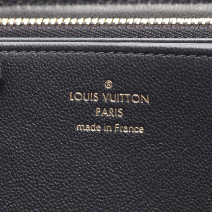Louis Vuitton Round Wallet Zippy Coussin Noir Leather — view 4