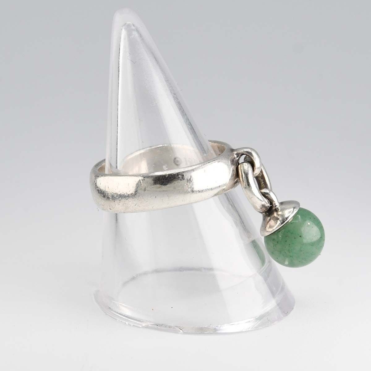 Tiffany & Co Ring Ball Dangle 925 Sterling Silver — view 3