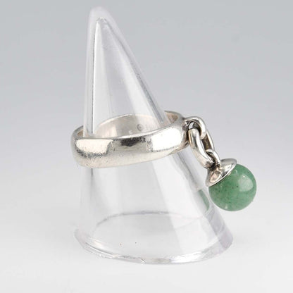 Tiffany & Co Ring Ball Dangle 925 Sterling Silver — view 3