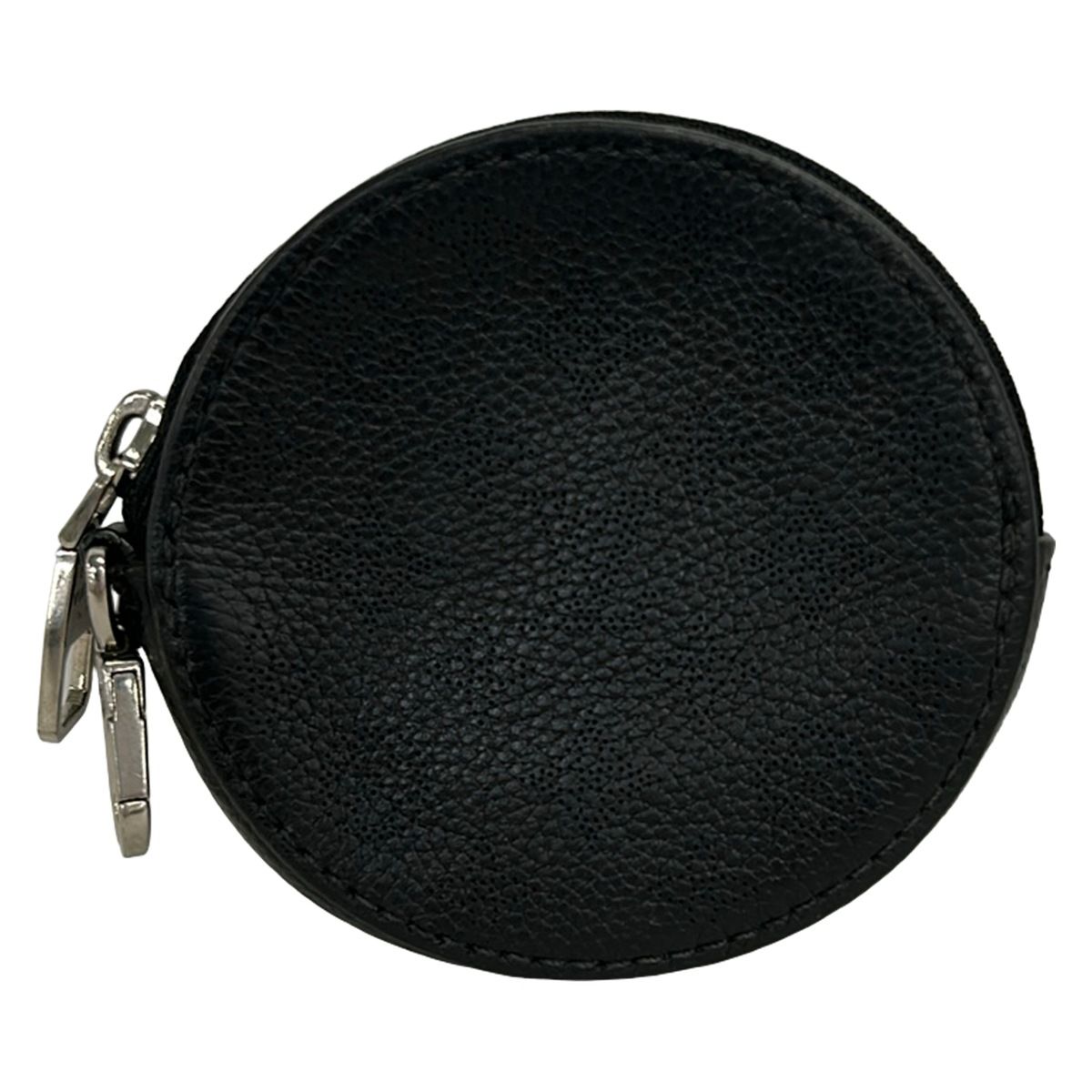 Louis Vuitton Coin Case Mahina Black Bella Leather Cowhide — view 2