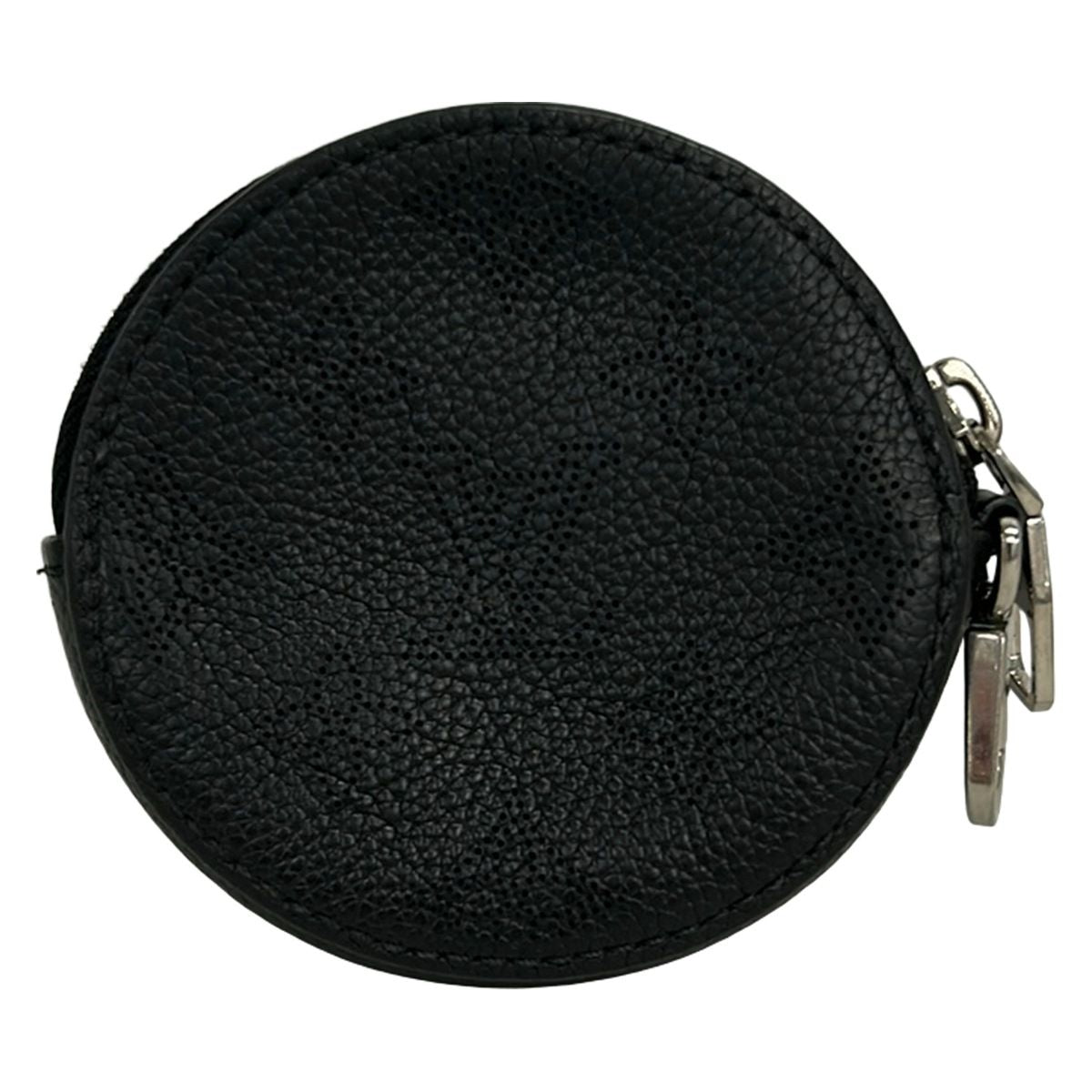 Louis Vuitton Coin Case Mahina Black Bella Leather Cowhide