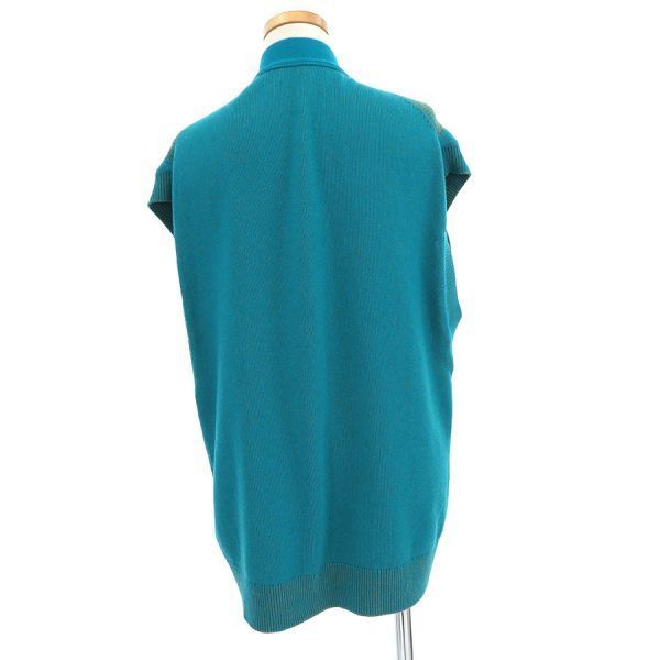Hermes Knit Vest Blue — view 2