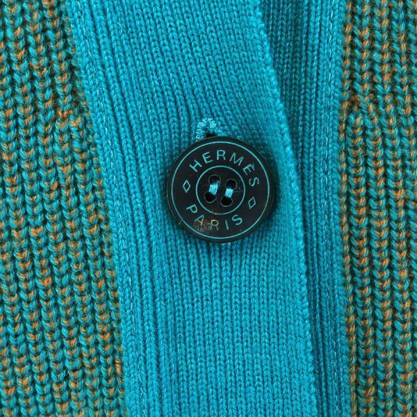 Hermes Knit Vest Blue — view 4