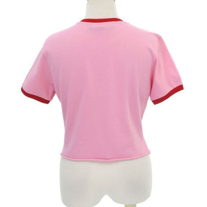 Gucci Adidas T-Shirt Pink — view 2