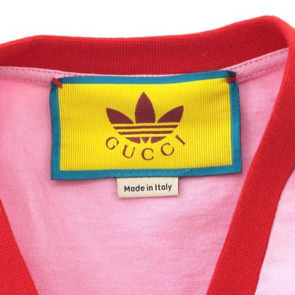 Gucci Adidas T-Shirt Pink — view 8