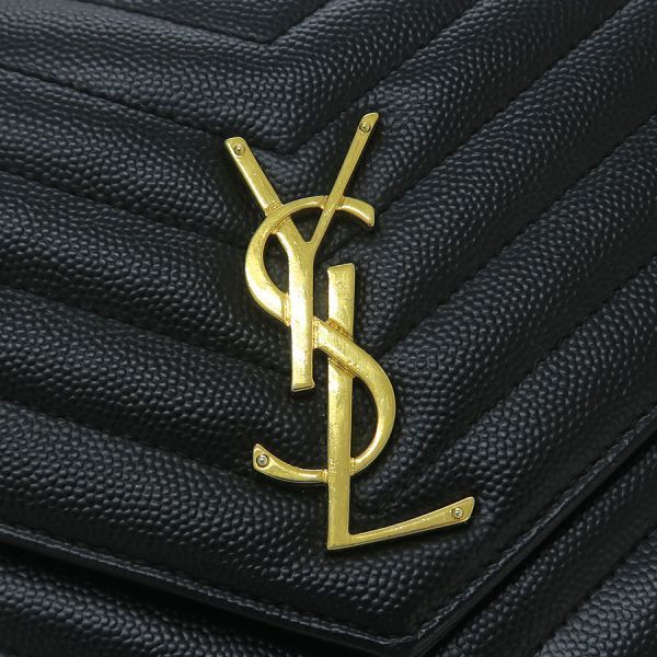 Saint Laurent Paris Cassandra Classic Chain — view 8