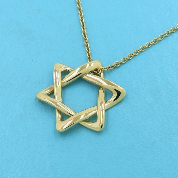 Tiffany & Co Star of David Necklace