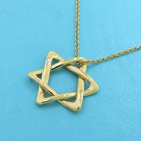 Tiffany & Co Star of David Necklace — view 3