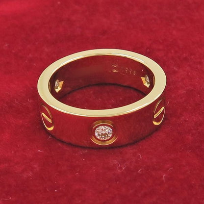 Cartier Love Ring Half Diamond — view 4