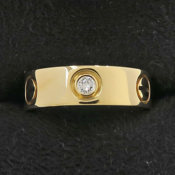 Cartier Love Ring Half Diamond