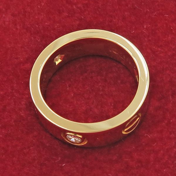 Cartier Love Ring Half Diamond — view 5