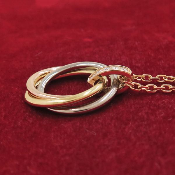 Cartier Trinity Diamond Necklace — view 2