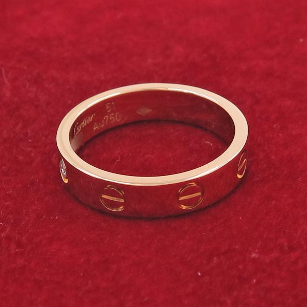 Cartier Mini Love Ring Diamond — view 3