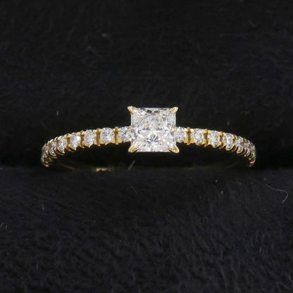 Cartier Etain Cell Ring Princess Cut