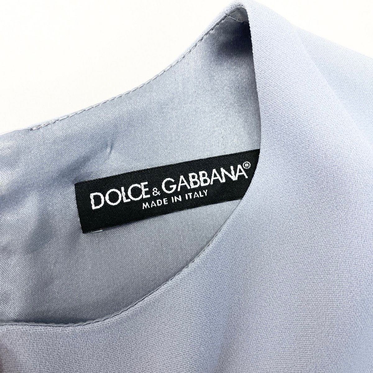 Dolce & Gabbana Hortensia Hydrangea Flower Decoration Sleeveless Dress 40 Light — view 9