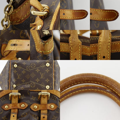 Louis Vuitton Tivoli GM Monogram Canvas Brown Tote — view 9