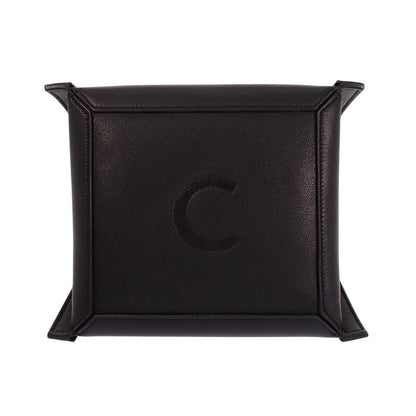 Celine Small Cubo 2-Way Shoulder Bag Calf Black Gold — view 5