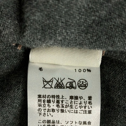 Hermes Dress 36 Dark Gray 3/4 Sleeve Knee Length Knit — view 4
