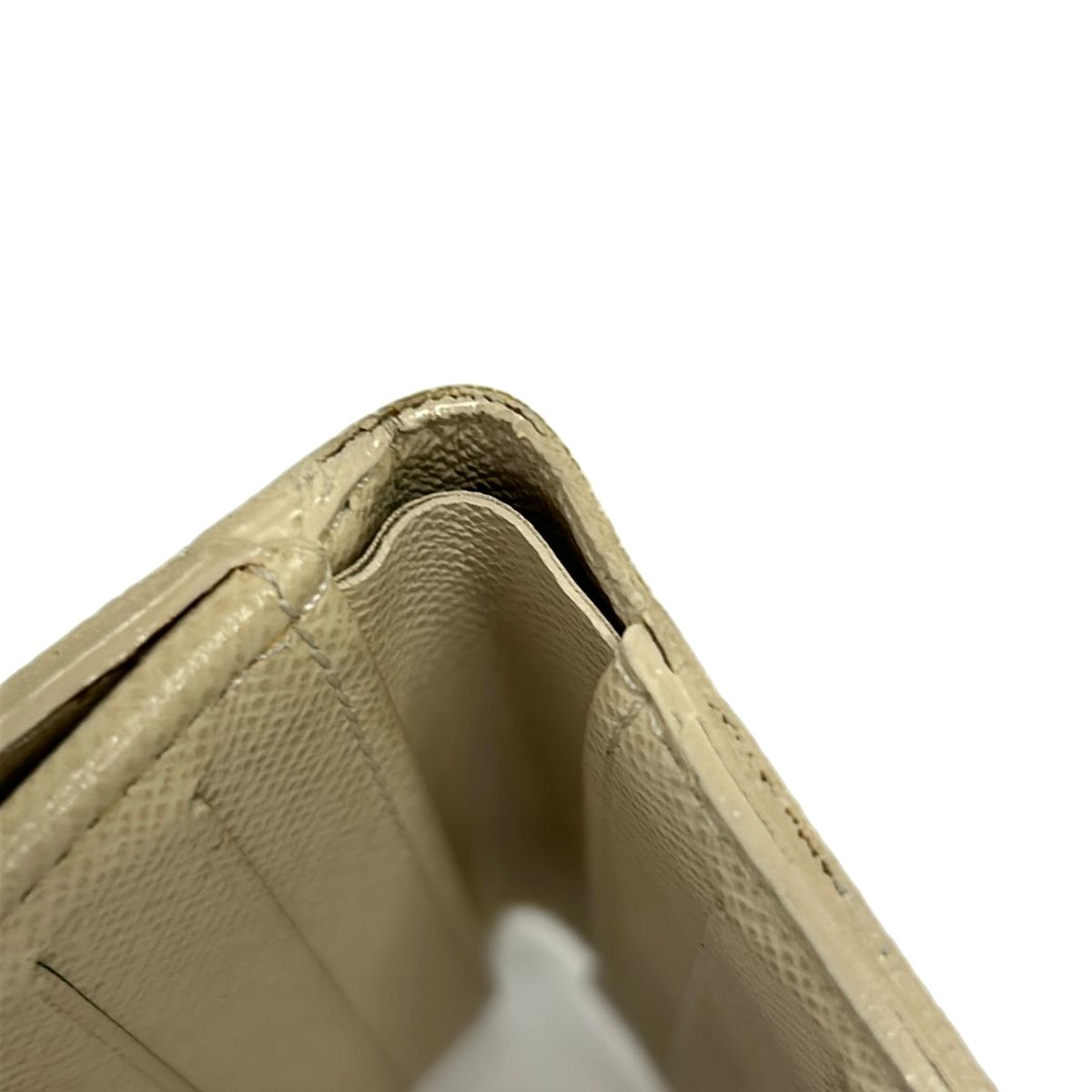 Louis Vuitton Hook Wallet Damier Portefeuille Elise Azur Initial — view 7