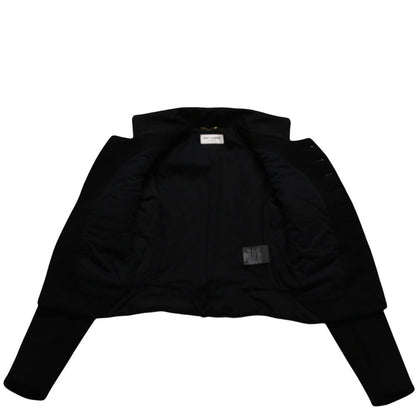 Saint Laurent Paris Napoleon Jacket Hedi Slimane Era Black Gold — view 2