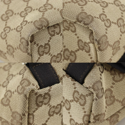 Gucci GG Canvas Brown Backpack — view 4