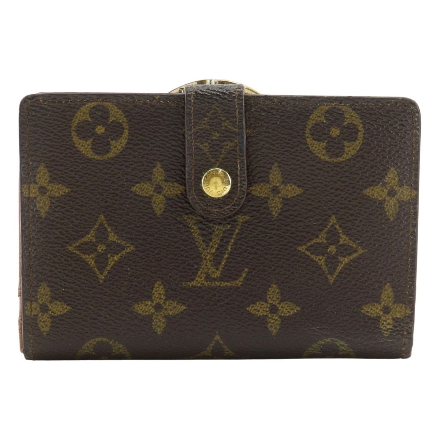 Louis Vuitton Portefeuille Viennois Monogram Canvas Brown Bifold Wallet