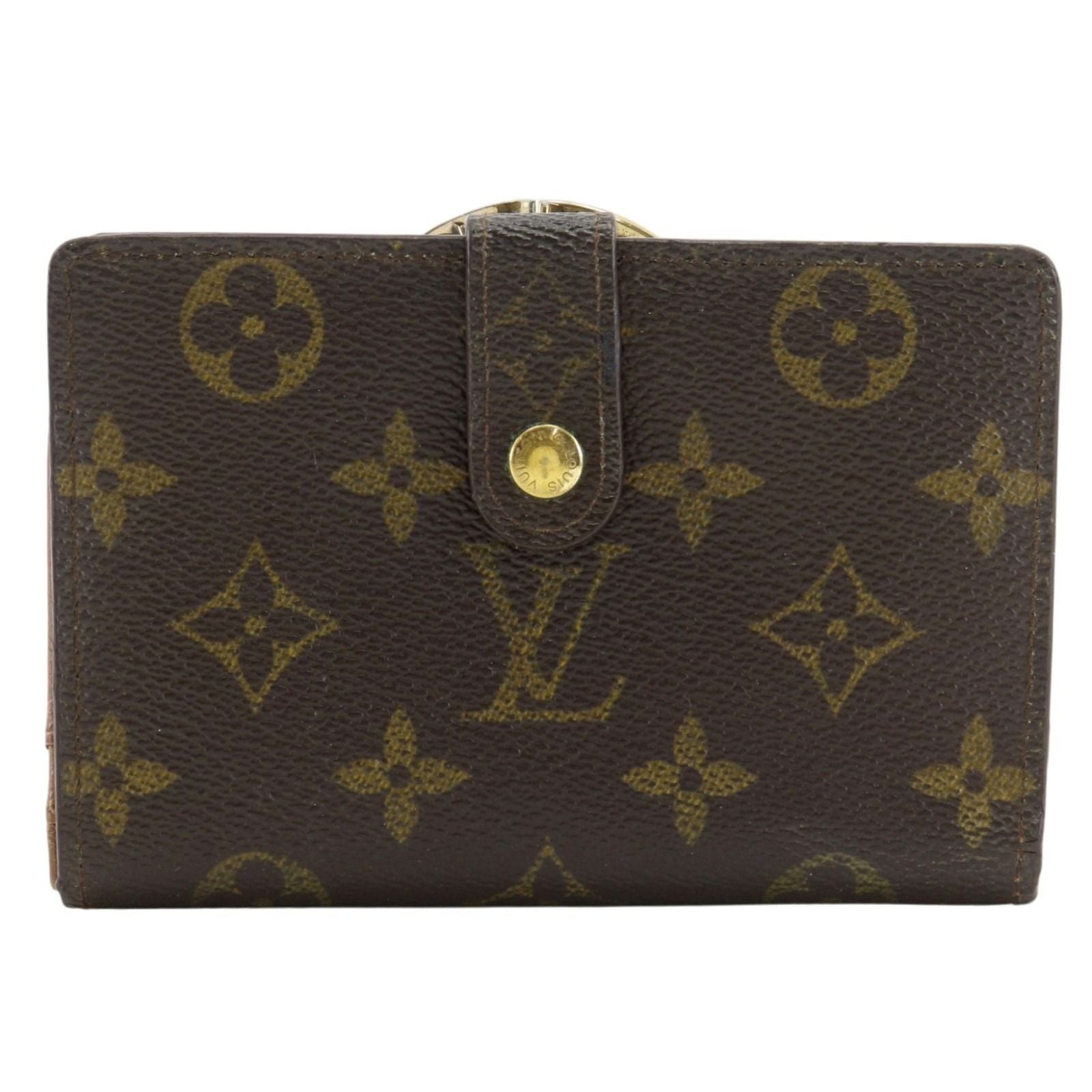 Louis Vuitton Portefeuille Viennois Monogram Canvas Brown Bifold Wallet