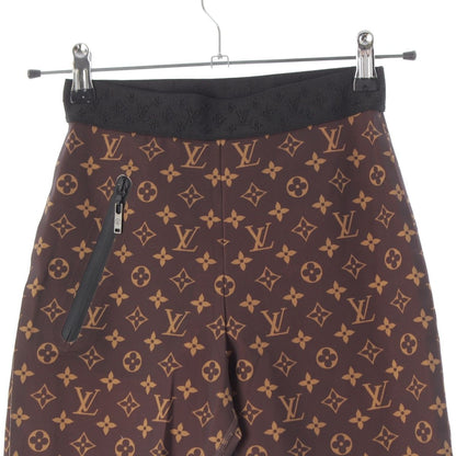 Louis Vuitton Nylon Leggings Pants Brown 34 — view 3