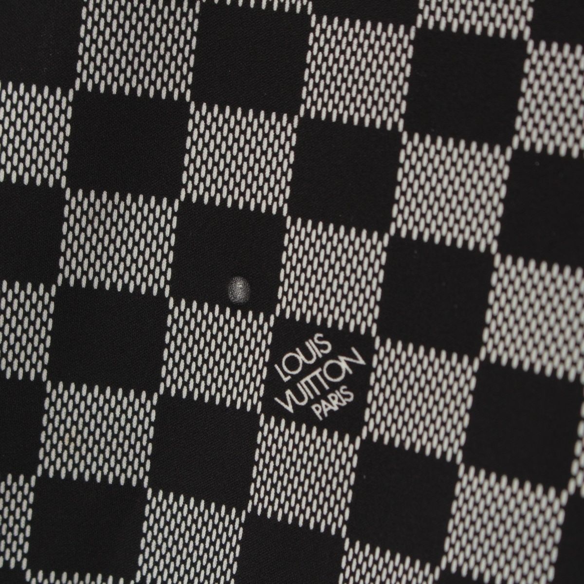 Louis Vuitton Nylon Damier Leggings Pants Black White 34 — view 8