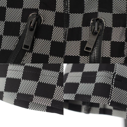 Louis Vuitton Nylon Damier Leggings Pants Black White 34 — view 9