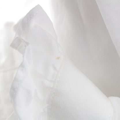 Celine Hedi Slimane Era Ruffle Shirt Blouse Top White 36 — view 8
