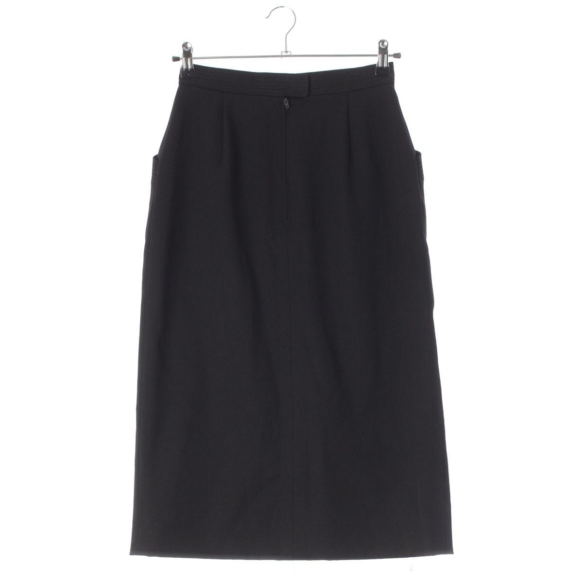 Chanel Coco Button Skirt Black 38 — view 2