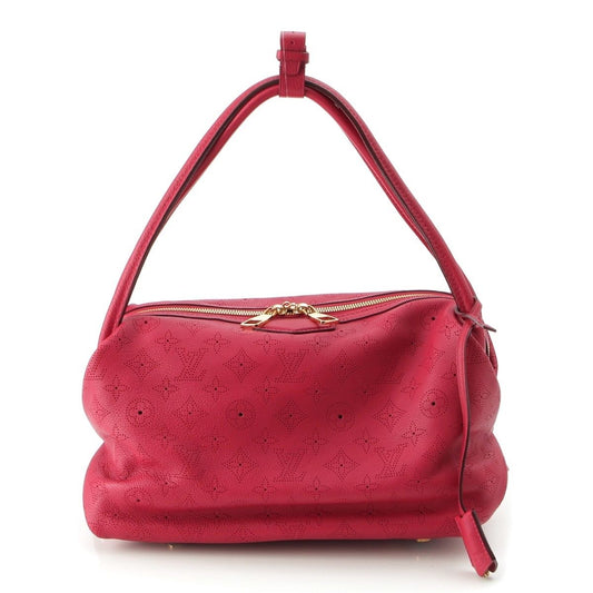 Louis Vuitton Mahina Galatea PM Calf Leather Tote Red