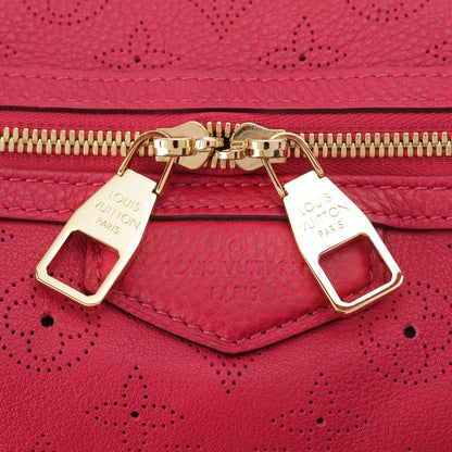 Louis Vuitton Mahina Galatea PM Calf Leather Tote Red — view 9