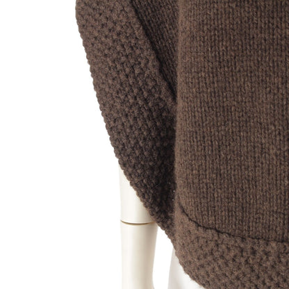 Gucci Camel Knit Poncho Brown — view 6