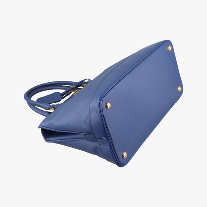 Prada Promenade Blue Saffiano Leather 239 Handbag — view 5
