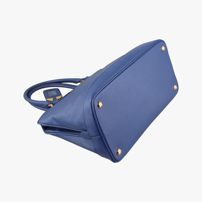 Prada Promenade Blue Saffiano Leather 239 Handbag — view 7