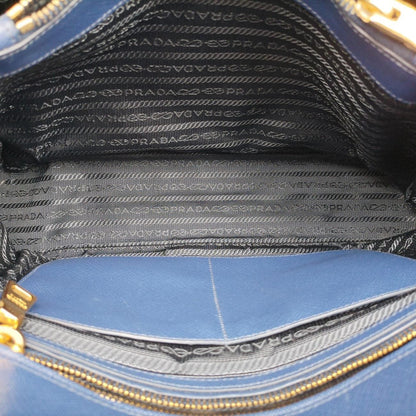 Prada Promenade Blue Saffiano Leather 239 Handbag — view 9