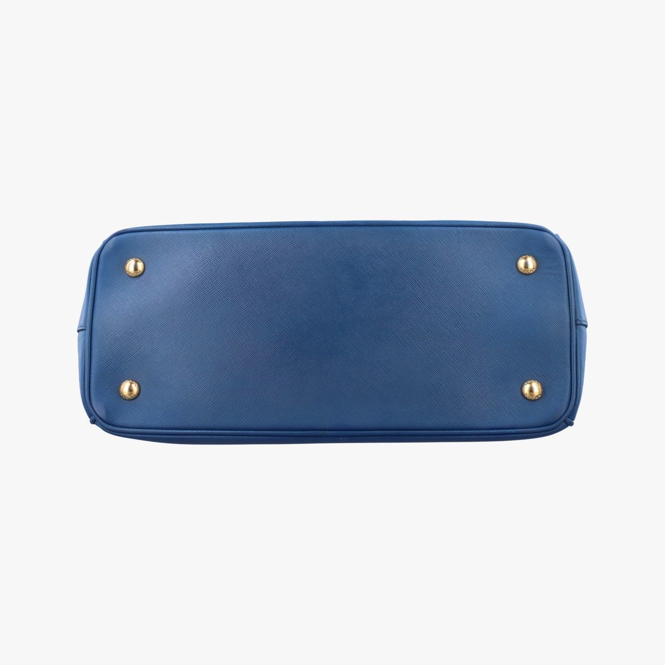 Prada Galleria Blue Saffiano Leather Handbag — view 3