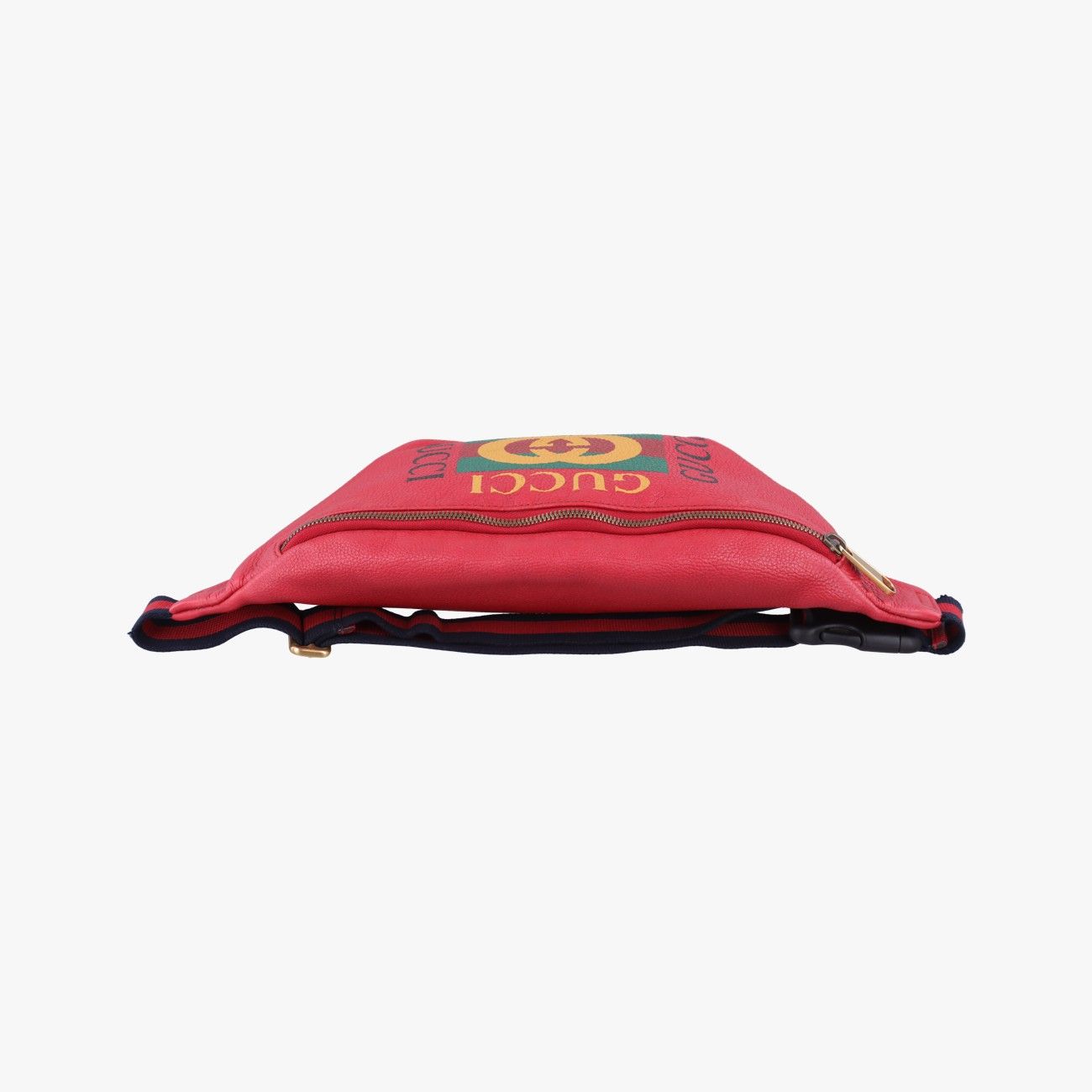 Gucci Print Red Leather Handbag — view 8