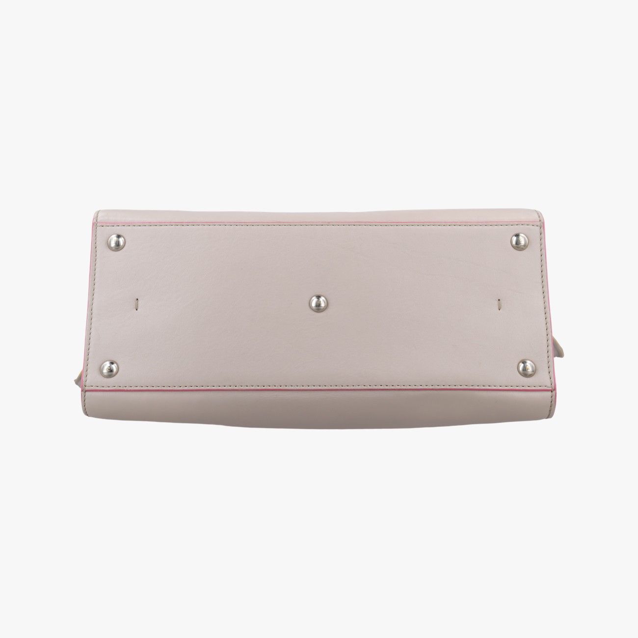 Fendi Beige Leather Messenger Bag — view 3